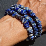Lapis Lazuli sekaný náramek