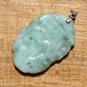 Larimar - broušený přívěsek