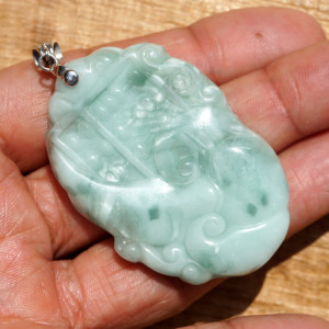 Larimar - broušený přívěsek