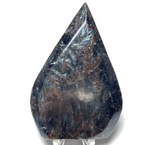 Arfvedsonit s granátem - kapka